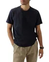 Buck Mason Field-spec 90s Boxy Heavy Tee In Navy