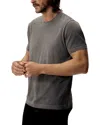 Buck Mason Pima Cotton Tee In Faded Black