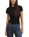 Shop Buck Mason Pima Slim Crewneck In Black