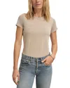 Buck Mason Pima Slim Crewneck In Concrete Venice Wash