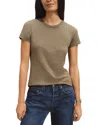 Buck Mason Pima Slim Crewneck In Mesquite
