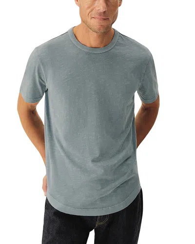 Buck Mason Regular Fit Slub Knit Tee In Gray