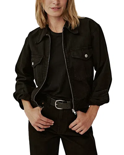 Buck Mason Rider Jacket In Black