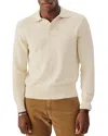 BUCK MASON SEAFARAR REGULAR FIT RUGBY KNIT SWEATER