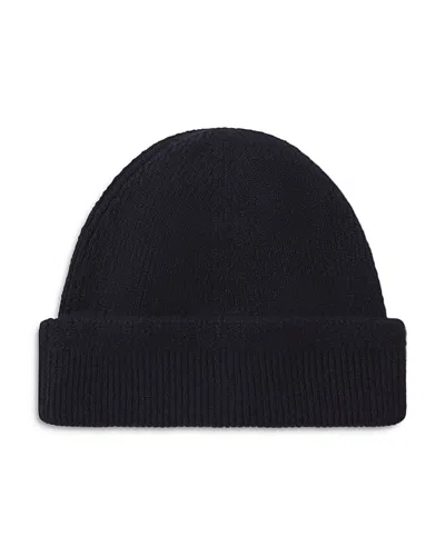 Buck Mason Seafarer Cotton Beanie In Tidal Indigo