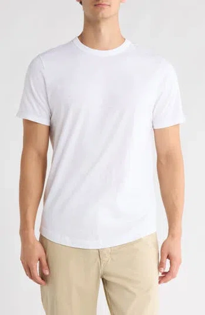 Buck Mason Slub Cotton T-shirt In White