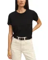 Buck Mason Slub Easy Crewneck Classic Tee In Black