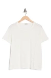 Buck Mason Slub Easy Crewneck T-shirt In White