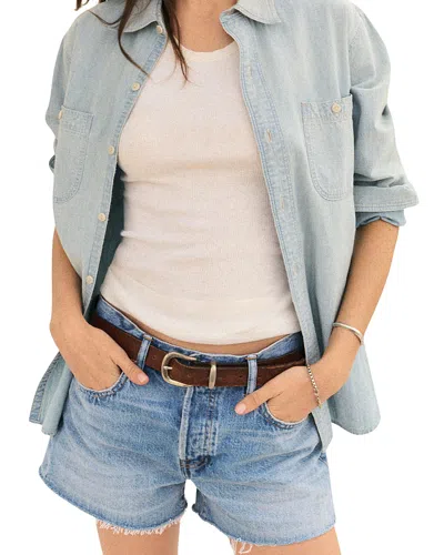 Buck Mason Strider Denim Shorts