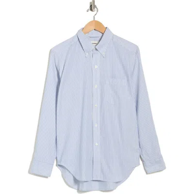 Buck Mason Stripe California Oxford Button-down Shirt