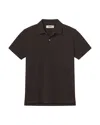 Buck Mason Sueded Cotton Polo Shirt