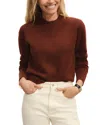 Shop Buck Mason Upland Crewneck Sweater In Acajou