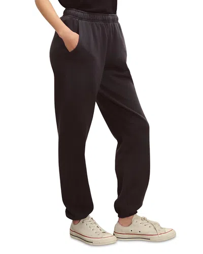 Buck Mason Vintage Interloop Sweatpants In Soft Black