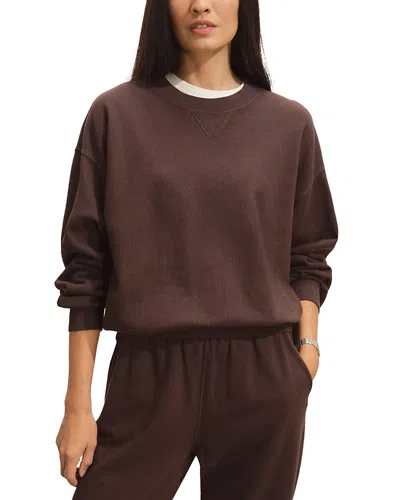 Buck Mason Vintage Interloop Sweatshirt In Chestnut