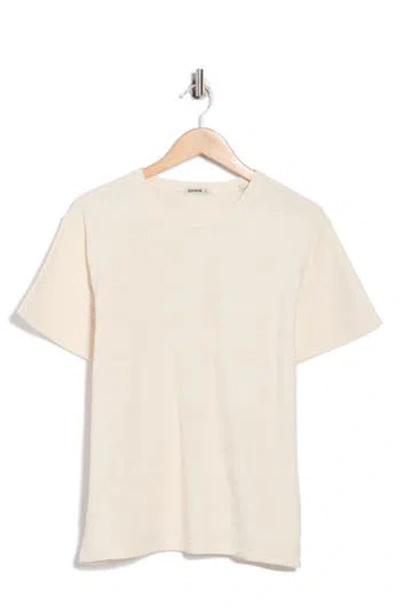 Buck Mason Vintage Jacquard Cotton Crew T-shirt In Pink