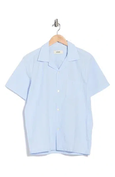 Buck Mason Wornwell Stripe Cotton Camp Shirt