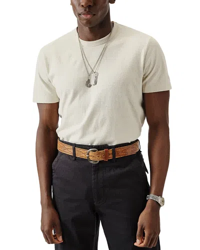 Buck Mason Yuma Classic Cotton Tee In Salt