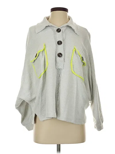 Pre-owned Bucketlist Cardigan Sweater In Gray