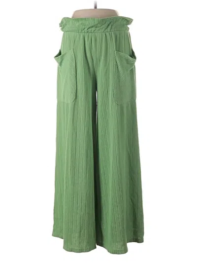 Pre-owned Bucketlist Casual Pants In Green