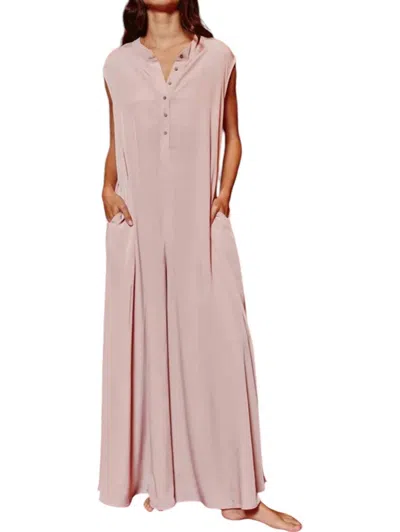 Bucketlist Cleo Jumpsuit In Pink