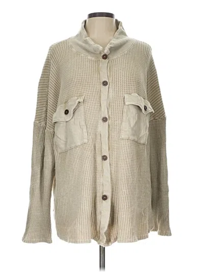 Pre-owned Bucketlist Coat In Ivory