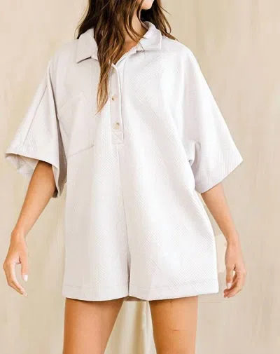 Bucketlist Everybody Has That One Romper In Light Taupe