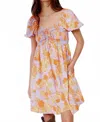 Bucketlist Florence Views Dress In Multicolor In Multi
