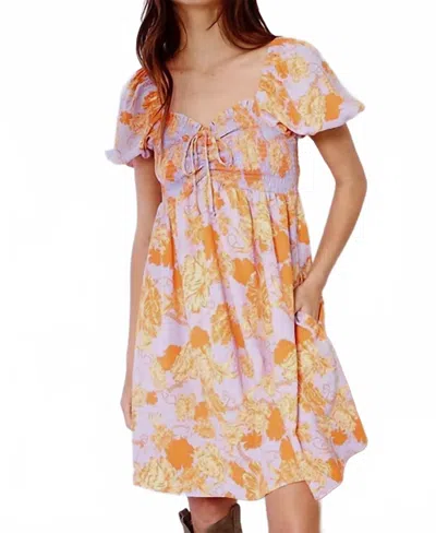 Bucketlist Florence Views Dress In Multicolor