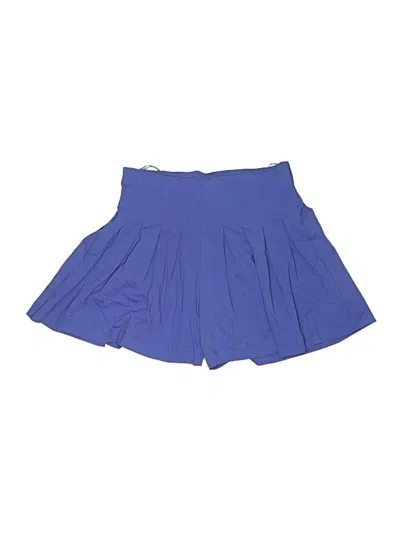 Pre-owned Bucketlist Formal Skirt In Blue