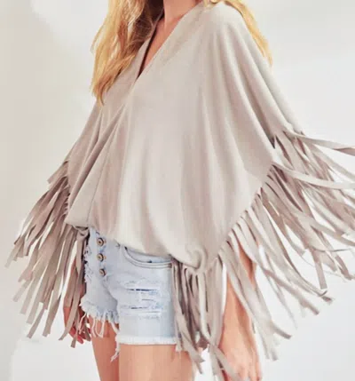 Bucketlist Fringing In Brown In Neutral