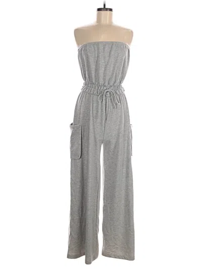 Pre-owned Bucketlist Jumpsuit In Gray