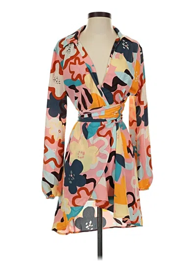 Pre-owned Bucketlist Kimono In Orange