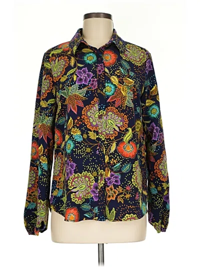 Bucketlist Long Sleeve Blouse In Multi