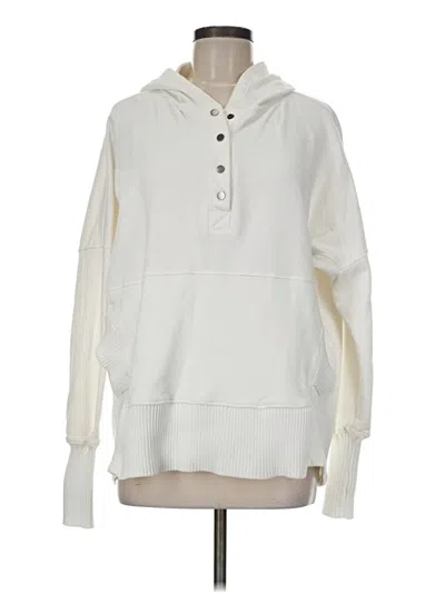 Pre-owned Bucketlist Pullover Hoodie In White