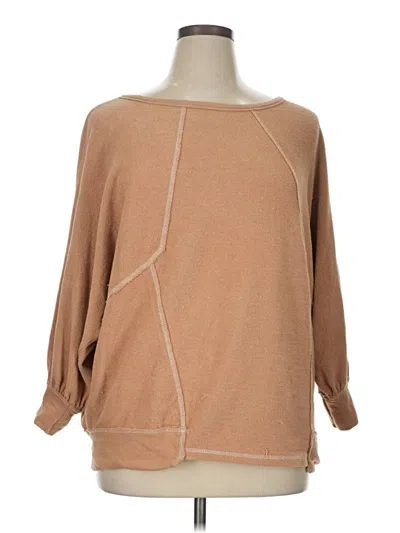 Pre-owned Bucketlist Pullover Sweater In Brown