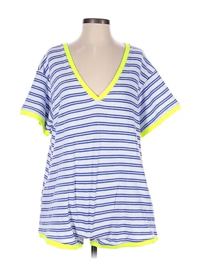 Pre-owned Bucketlist Romper In Blue