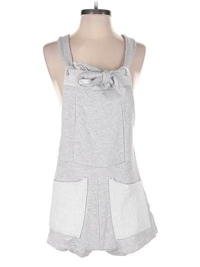 Pre-owned Bucketlist Romper In Gray
