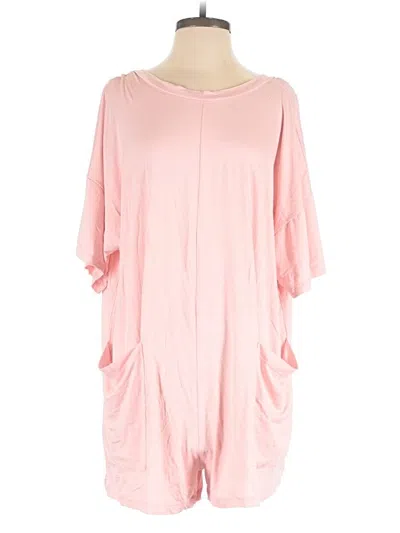 Pre-owned Bucketlist Romper In Pink