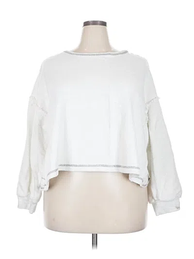 Pre-owned Bucketlist Sweatshirt In White