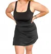 Bucketlist Women's Sunset Back Sporty Dress In Black In Black