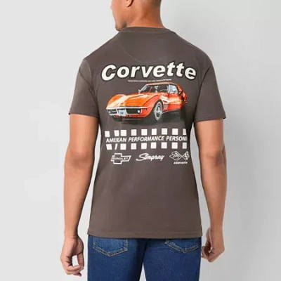 Buckhorn River Mens Crew Neck Short Sleeve Regular Fit Graphic T-shirt In Burgundy