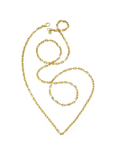 Buddha Mama 20k Yellow Gold Cable-chain Necklace