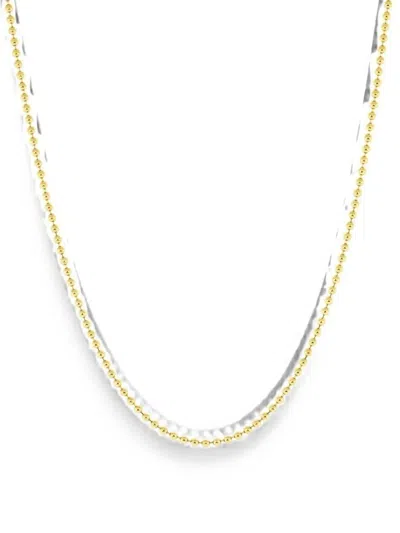 Buddha Mama Disco Ball-chain Necklace In Gold