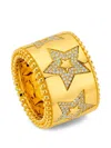 Buddha Mama Stern-ring Mit Diamant In Gold