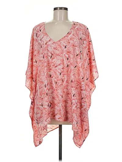 Pre-owned Buddy Love 3/4 Sleeve Blouse In Pink