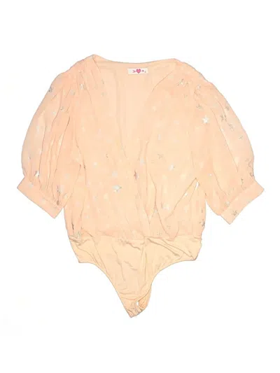 Pre-owned Buddy Love Bodysuit In Gold