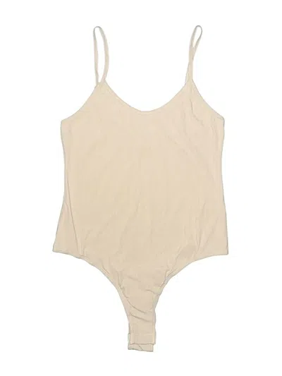 Pre-owned Buddy Love Bodysuit In Tan