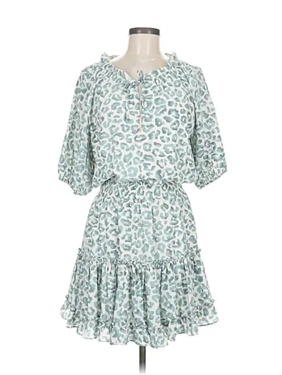 Pre-owned Buddy Love Casual Dress In Blue