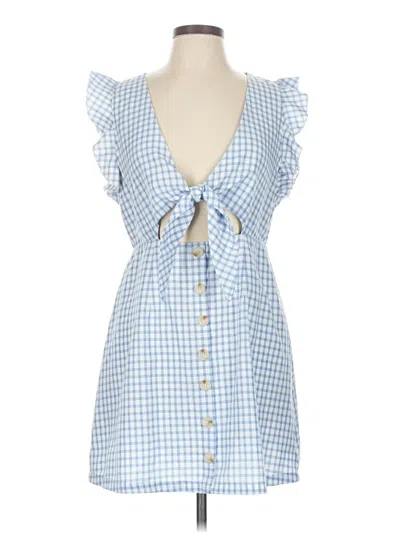 Pre-owned Buddy Love Casual Dress In Blue