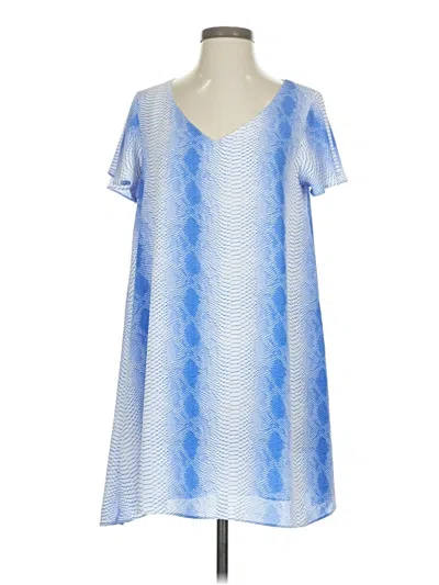 Pre-owned Buddy Love Casual Dress In Blue